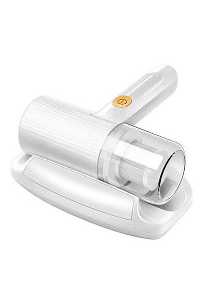 Generic مكنسة كهربائية لاسلكية منزلية لإزالة العث من الأشعة فوق البنفسجية بمنفذ USB من أرابيست، 200 مل، 300 واط، PSFC-34، لون أبيض