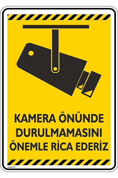 isgtabelam 15×20 سم/3 قطع/ملصق فسفوري/نطالب بوقف التصوير عند الكاميرا/النسخة 6-2