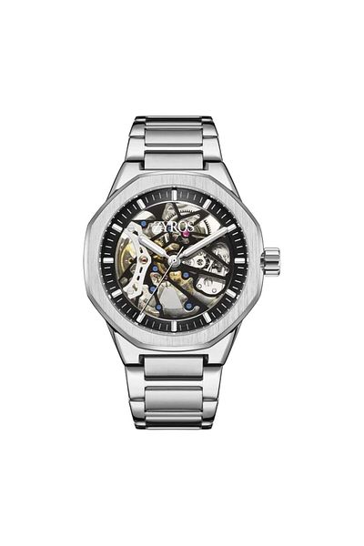 Generic Men Automatic Silver Steel Watch