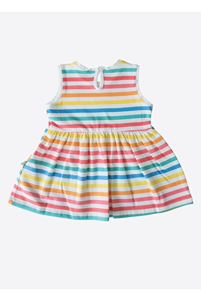 kitikate Organik Lina Elbise Çok Renkli