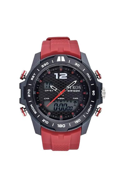 Generic Zyros Men Watch With Albull Strap