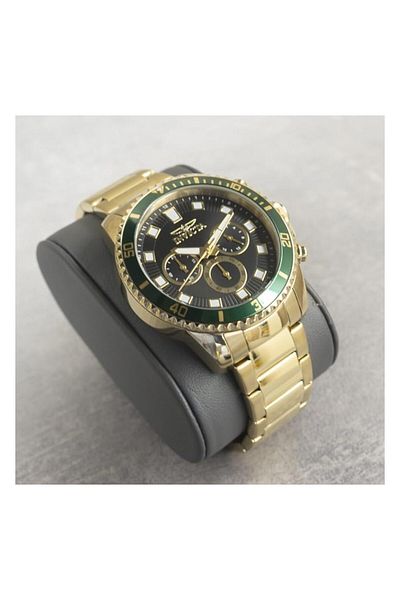 Generic Technomarine 46055 Man Gold Watch With Quartz Movement Gold Bracelet