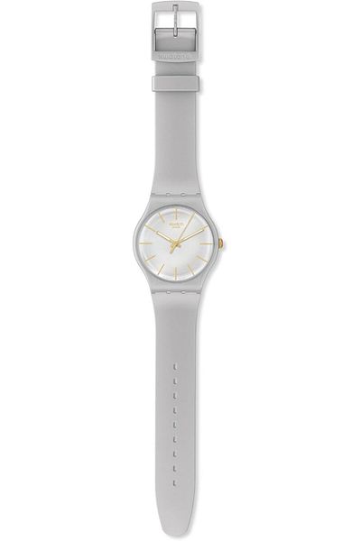 Generic Swatch Originals Winter Moon Mirror Dial Men Watch Suoz101