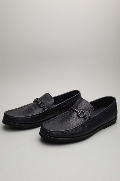 Gondol Loafer clasic pentru bărbați din piele naturală - Lazurus Stone Bone - Grosime înaltă 42
