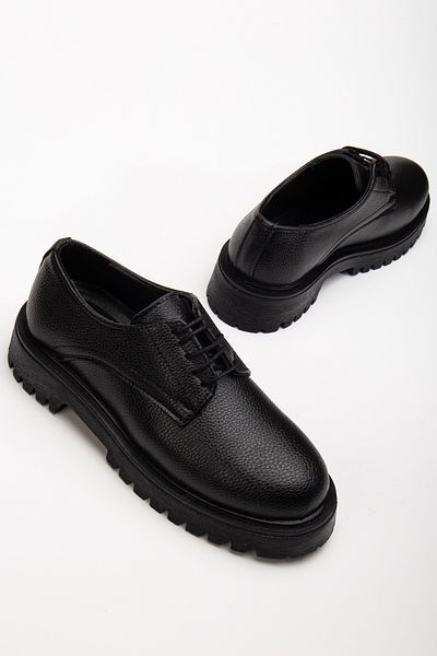 Zegeshoes Дамски мокасини с черни мокасини с дълги подметки и вериги
