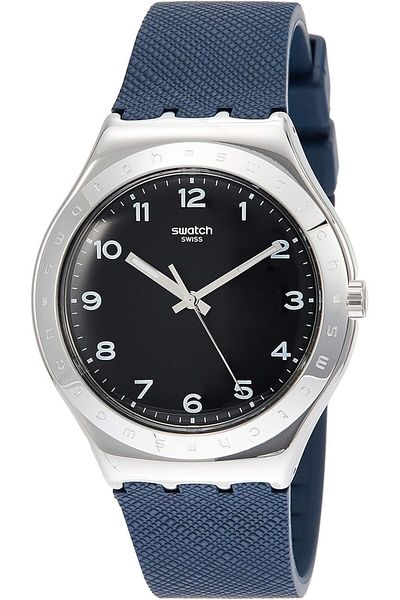 Generic Swatch Unisex Adult Analogue Quartz Watch With Rubber Strap Yws102