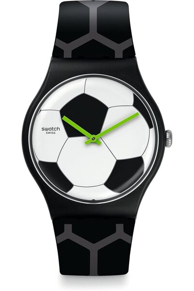 Generic Swatch Suoz216C Watch Black Dial Color White Watch Art Watch