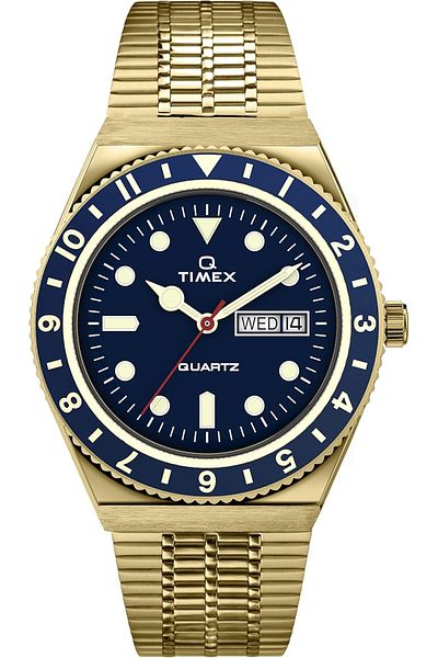 Generic Timex 38Mm Q Color Series Stainless Steel Case