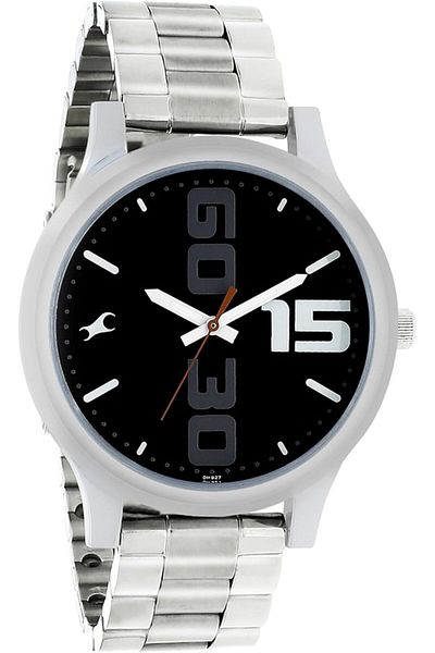 Generic Fastrack Bold Analog Black Dial Men Watch Nl38051Sm04