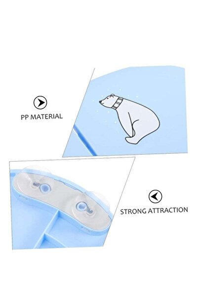 Yelajoy Children's Toilet Seat, Foldable, With 4 Non-slip Silicone Pads, For Round And Oval Toilets, Blue
