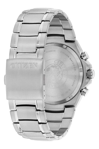 Generic Citizen Men Chronograph Eco Drive Watch With A Titanium Band
