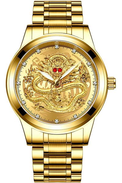 Generic Kastwave Men Watch Waterproof Luxury Chronograph Fashion Business Wristwatch Quartz Analog Black