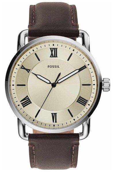 Generic Fossil Copeland Men Watch With Slim Case And Genuine Leather Band