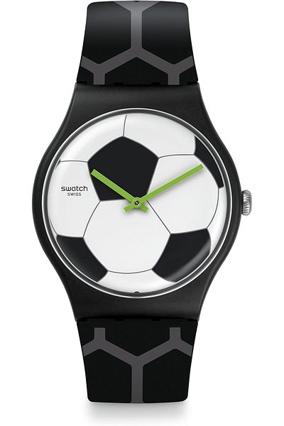 Generic Swatch Suoz216 Originals New Gent Footballissime Unisex Watch