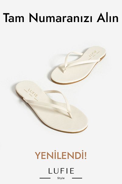 Lufie Style Style Women's Flip Flops Bone