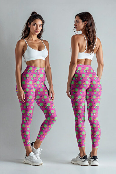 JOLT Kadın Desenli Uzun Tayt Model No : 019