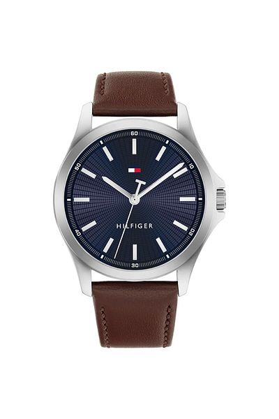 Generic Tommy Hilfiger Bruce Mens Navy Dial Stainless Steel Watch 1710669