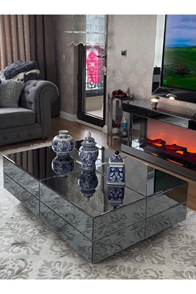 LUXURY VİLLA Luxury Villa Luxury Füme Aynalı Orta 60x100 Yükseklik 32cm
