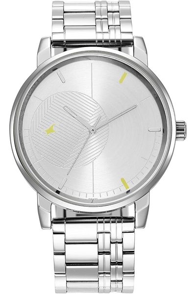 Generic Fastrack Stunners 3 0 Analog Green Dial Men Watch 3278Sm02 Green