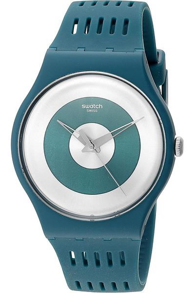 Generic Swatch Unisex Suon114 Computerion Analog Display Quartz Green Watch