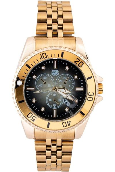 Generic Rs Men Gold Rolex Style Wristwatch