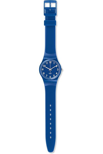 Generic Swatch Unisex Gn238 Classic Analog Display Swiss Quartz Blue Watch