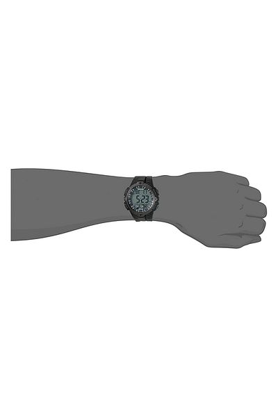 Generic Timex Marathon Men T5K802 Digital Full Size Black Gray Resin Strap Watch