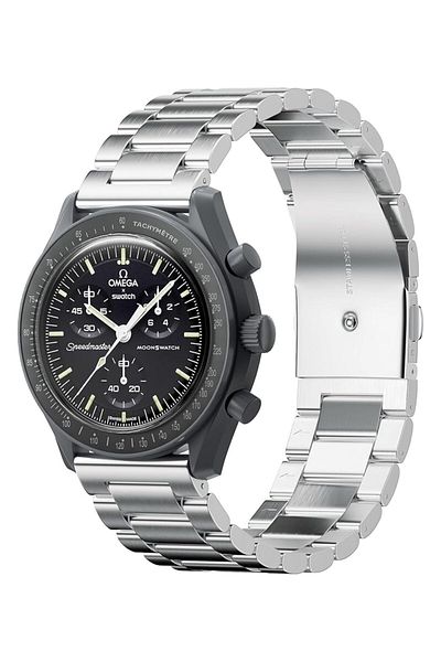 Generic سوار Stanchev لساعة Moon Watch المعدنية المتوافقة مع أوميغا