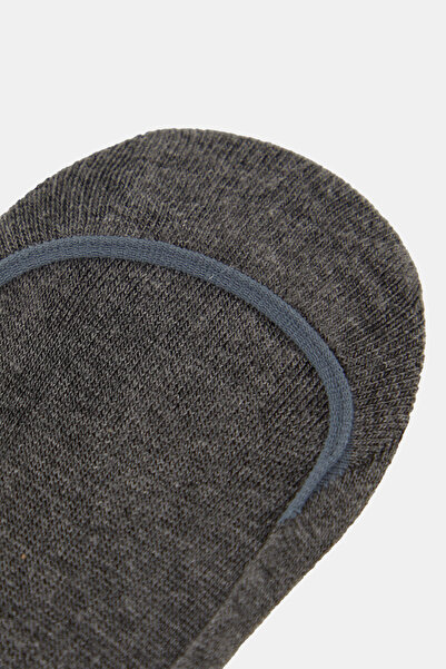 W Collection Gray Melange Bamboo Socks