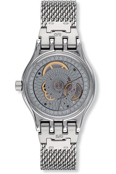 Generic Swatch Yis406Gb Sistem Stalac Silver Steel Bracelet Watch