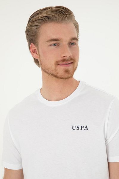 U.S. Polo Assn. Πόλο Ασν. Ανδρικό T-Shirt Sant White 1824207