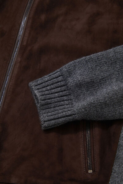 W Collection KOYU KAHVE FERMUARLI CEKET