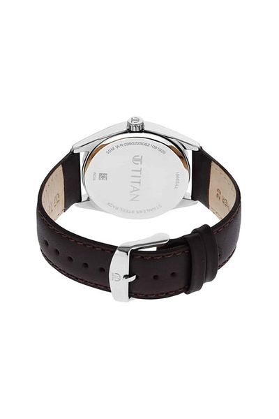 Generic Titan Analog Brown Dial Men Watch Np1866Sl02 Np1866Sl02