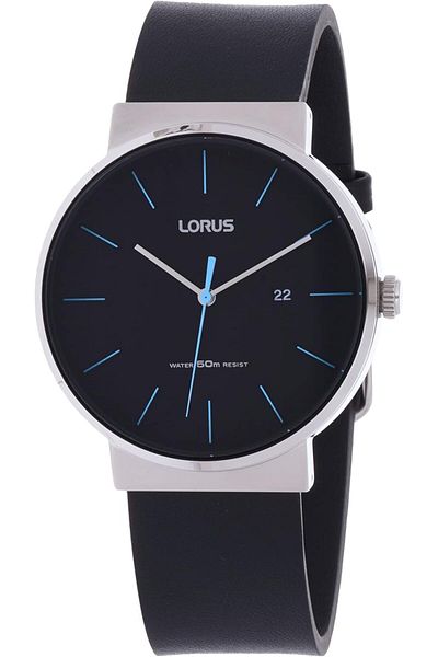 Generic Lorus Urban Leather Strap Men Watch Rh981Kx9