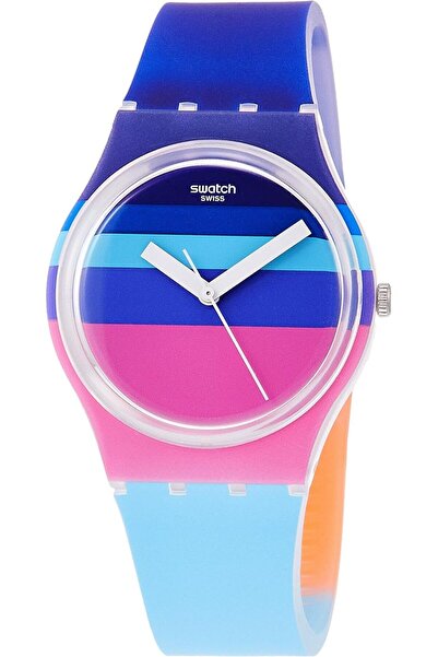 Generic ساعة سواتش كوارتز أنالوج للرجال بسوار من السيليكون GE260، لونين، مقاس...