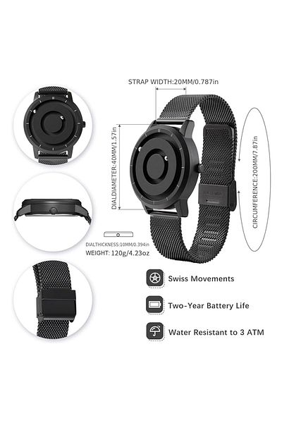 Generic Excefore Tactical Watches For Men Military Sport Watches With Carbon Fiber Case Lightweight