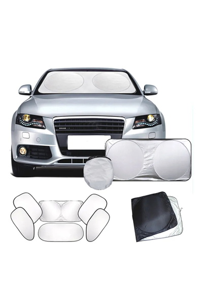 Generic Brand 6-Piece Car Sun Shade