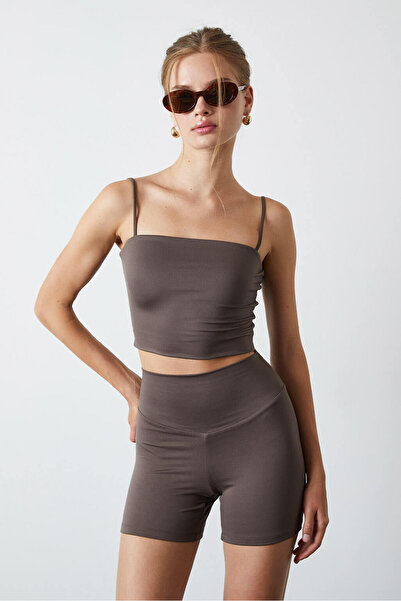 Beyyoglu İp Askılı Croptop