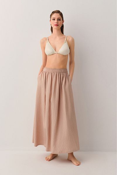 SUWEN Harper Beach Skirt