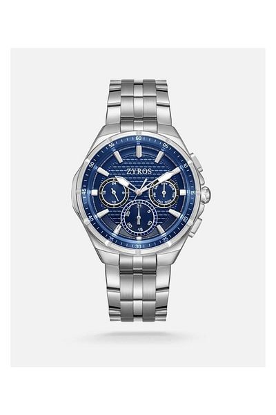 Generic Men Watch With A Silver Steel Strap