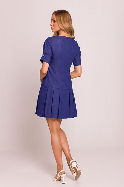 Made of Emotion Rochie mini cu fundul plisat