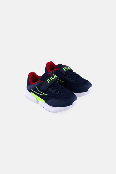 FILA Kids Boy Ps Madrid Velcro Closure Outdoor Shoes, Navy
