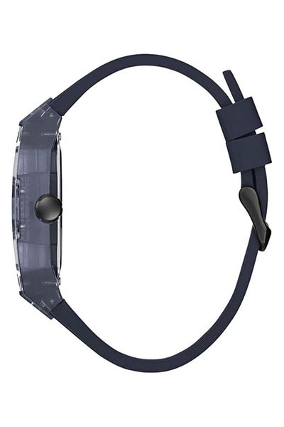 Generic Guess Navy Exposed Dial Multifunction Watch