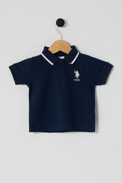 U.S. Polo Assn. БАЗА. Поло Асоциация Тениска с поло яка за бебе момче USB2511