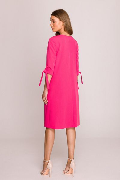 Stylove Rochie trapez cu maneci legate