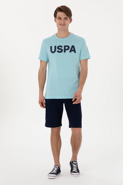 U.S. Polo Assn. Ανδρικό πλεκτό σορτς Navy Blue 50298038-VR033