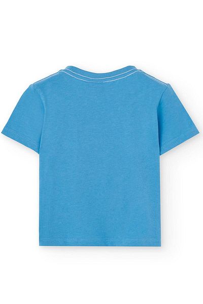 Boboli Tricou pentru băiat cu imprimeu Wave