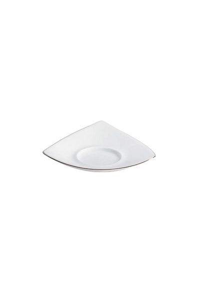 Porland Platinum Set of 6 Tea Plates 12cm