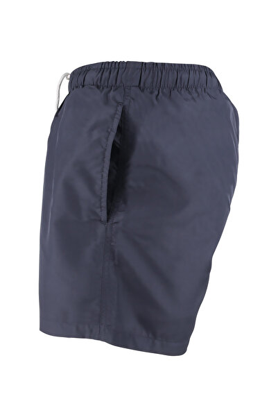 LUGMO Men's Swim Shorts 2 Pockets Cotton Polyester Water Absorbent Non-Irritating Lining Anthracite K236