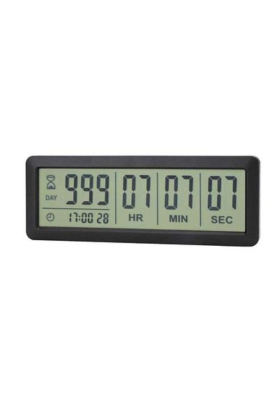 COOYA Countdown Timer, Up to 999 Days, Suitable for Holiday Retirement Weddings, Black
